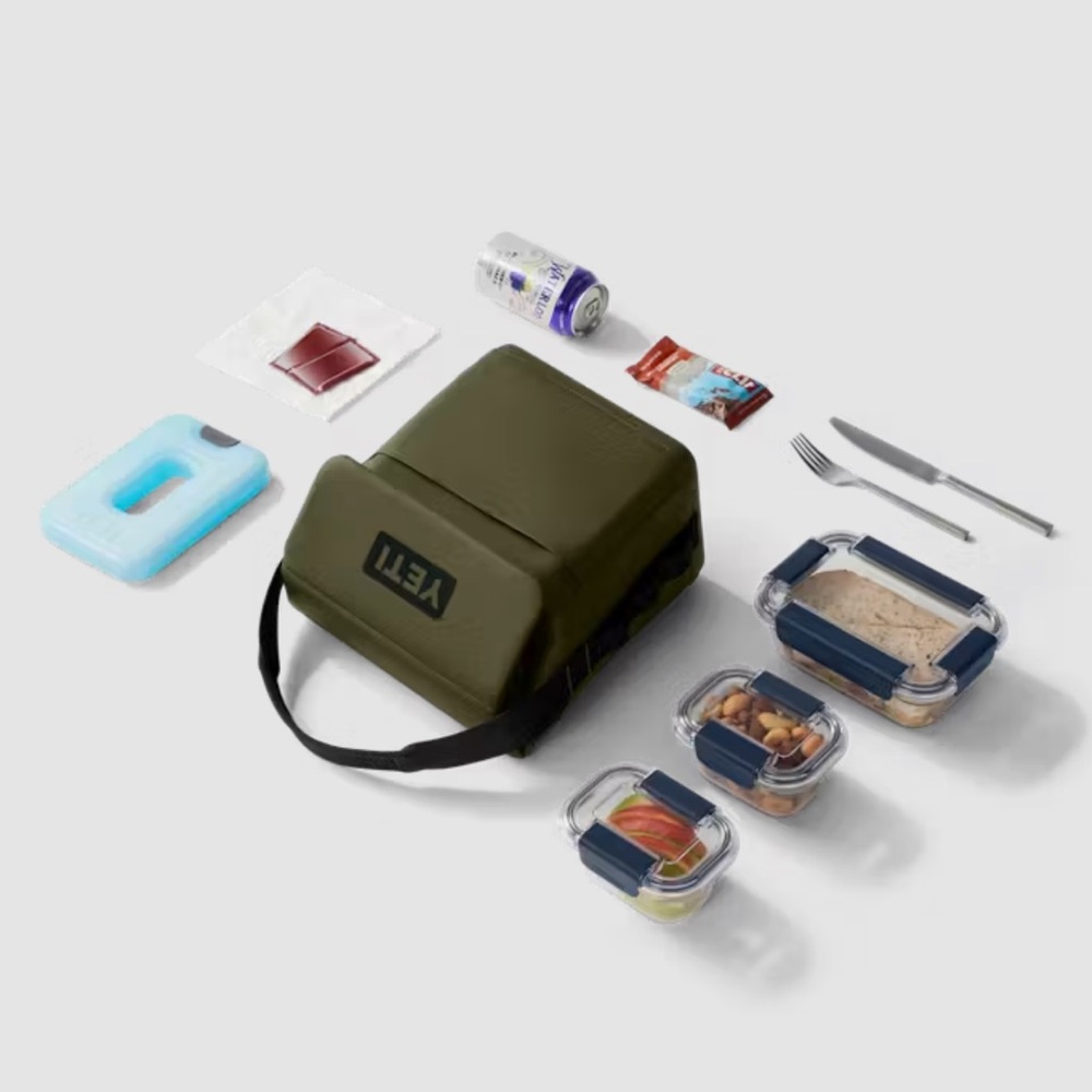 YETI 6L Lunch Bag in Olive - Picture 8 of 12